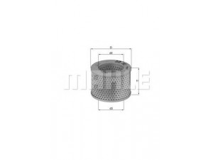 KNECHT LX 192 oro filtras 
 Techninės priežiūros dalys -> Techninės priežiūros intervalai
13720043524, 13721043524, 13721250389