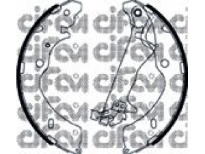CIFAM 153-194Y stabdžių trinkelių komplektas 
 Techninės priežiūros dalys -> Papildomas remontas
