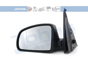 JOHNS 55 65 37-21 išorinis veidrodėlis 
 Kėbulas -> Langai/veidrodėliai -> Veidrodėlis
64 28 171