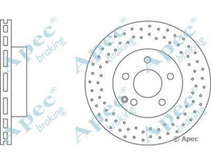 APEC braking DSK2808 stabdžių diskas 
 Dviratė transporto priemonės -> Stabdžių sistema -> Stabdžių diskai / priedai
2044210912
