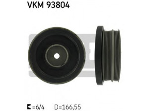 SKF VKM 93804 skriemulys, alkūninis velenas 
 Diržinė pavara -> Dirželio skriemulys
11 23 7 790 021, 11 23 7 793 882