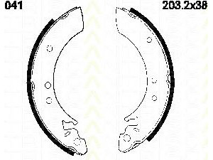 TRISCAN 8100 13501 stabdžių trinkelių komplektas 
 Techninės priežiūros dalys -> Papildomas remontas
04495-12170, 04495-12171, 04495-12240
