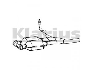 KLARIUS 311994 katalizatoriaus keitiklis 
 Išmetimo sistema -> Katalizatoriaus keitiklis
1J1131701EX, 1J1131701EX, 1J1131701EX