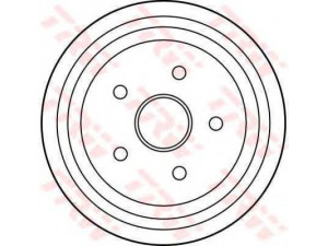TRW DB4145 stabdžių būgnas 
 Stabdžių sistema -> Būgninis stabdys -> Stabdžių būgnas
568035, 568052, 90157737, 90168197