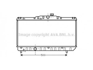AVA QUALITY COOLING TOA2117 radiatorius, variklio aušinimas
