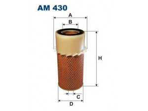 FILTRON AM430 oro filtras 
 Techninės priežiūros dalys -> Techninės priežiūros intervalai
1909139, 70243163, 71167808, 74907795