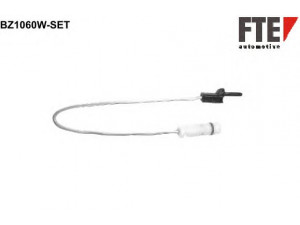 FTE BZ1060W-SET įspėjimo kontaktas, stabdžių trinkelių susidėvėjimas 
 Stabdžių sistema -> Susidėvėjimo indikatorius, stabdžių trinkelės
669 540 08 17