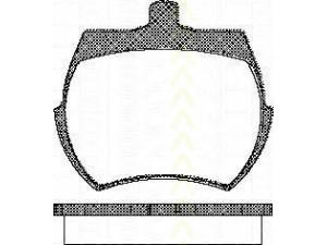 TRISCAN 8110 17019 stabdžių trinkelių rinkinys, diskinis stabdys 
 Techninės priežiūros dalys -> Papildomas remontas
75242565, GBP104, GBP108, 8830740