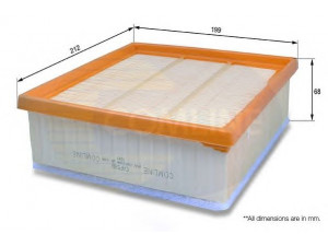 COMLINE EAF588 oro filtras 
 Filtrai -> Oro filtras
51830174, 51830174, 51925537, 55184249