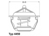 WAHLER 4450.83D termostatas, aušinimo skystis 
 Aušinimo sistema -> Termostatas/tarpiklis -> Thermostat
1338 39, 9616 0902 80, 9616 0902 80