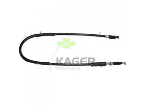 KAGER 19-6226 trosas, stovėjimo stabdys 
 Stabdžių sistema -> Valdymo svirtys/trosai
NC1044420A, NC1044420B