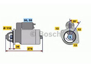 BOSCH 0 001 218 167 starteris 
 Elektros įranga -> Starterio sistema -> Starteris
1516752R, 77 00 301 993, 77 00 730 756