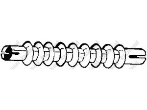 BOSAL 725-881 išleidimo kolektorius 
 Išmetimo sistema -> Išmetimo vamzdžiai
867 253 177, 861 253 169 A, 861 253 169 B