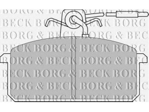 BORG & BECK BBP1015 stabdžių trinkelių rinkinys, diskinis stabdys 
 Techninės priežiūros dalys -> Papildomas remontas
9939353, 9941718, 3980051, 82374569