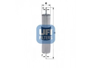 UFI 31.768.00 kuro filtras 
 Techninės priežiūros dalys -> Papildomas remontas
13321405092
