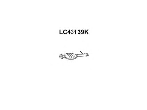 VENEPORTE LC43139K katalizatoriaus keitiklis 
 Išmetimo sistema -> Katalizatoriaus keitiklis
46545389, 46749608, 46783896, 46803269