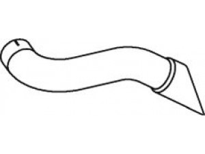 DINEX 56212 išleidimo kolektorius 
 Išmetimo sistema -> Išmetimo vamzdžiai
957.492.2001