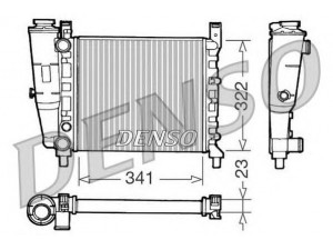 DENSO DRM09141 radiatorius, variklio aušinimas 
 Aušinimo sistema -> Radiatorius/alyvos aušintuvas -> Radiatorius/dalys
7739941