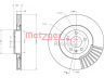 METZGER 6110669 stabdžių diskas 
 Dviratė transporto priemonės -> Stabdžių sistema -> Stabdžių diskai / priedai
8E0 615 301 K, 8E0 615 301 T