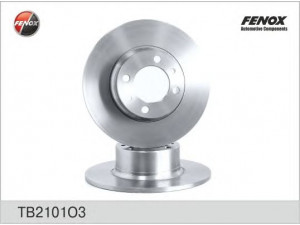 FENOX TB2101O3 stabdžių diskas 
 Stabdžių sistema -> Diskinis stabdys -> Stabdžių diskas
2101-0350107-000, 2101-0350107-001