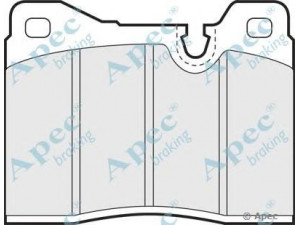 APEC braking PAD303 stabdžių trinkelių rinkinys, diskinis stabdys 
 Techninės priežiūros dalys -> Papildomas remontas
119132203901/00, 60736109, 60778272