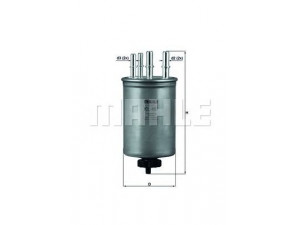 KNECHT KL 451 kuro filtras 
 Techninės priežiūros dalys -> Papildomas remontas
4R839155AA, 4R839155AE, C2C22269