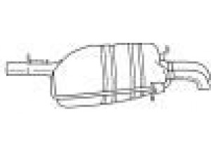 AKS DASIS SG10638 galinis duslintuvas