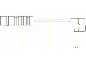 TRISCAN 8115 23007 įspėjimo kontaktas, stabdžių trinkelių susidėvėjimas 
 Stabdžių sistema -> Susidėvėjimo indikatorius, stabdžių trinkelės
140 540 12 17
