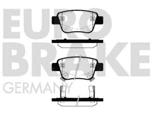 EUROBRAKE 5502224563 stabdžių trinkelių rinkinys, diskinis stabdys 
 Techninės priežiūros dalys -> Papildomas remontas
0446605010, 0446605020