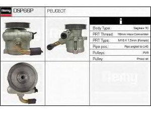 DELCO REMY DSP66P hidraulinis siurblys, vairo sistema 
 Vairavimas -> Vairo pavara/siurblys
4007.66, 9602201380