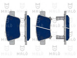 MAL? 1050240 stabdžių trinkelių rinkinys, diskinis stabdys 
 Techninės priežiūros dalys -> Papildomas remontas
0446605010, 0446605020