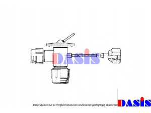 AKS DASIS 840142N išsiplėtimo vožtuvas, oro kondicionavimas
0008300984, A0008300984