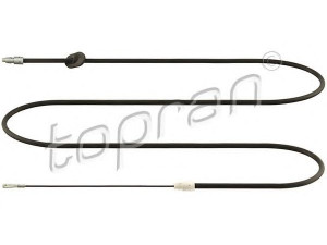 TOPRAN 408 401 trosas, stovėjimo stabdys 
 Stabdžių sistema -> Valdymo svirtys/trosai
220 420 17 85
