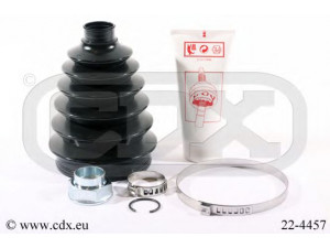 CDX 22-4457 gofruotoji membrana, kardaninis velenas 
 Ratų pavara -> Gofruotoji membrana