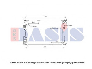 AKS DASIS 120113N radiatorius, variklio aušinimas 
 Aušinimo sistema -> Radiatorius/alyvos aušintuvas -> Radiatorius/dalys
2465001303, A2465001303