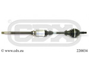 CDX 220034 kardaninis velenas 
 Ratų pavara -> Kardaninis velenas
327385