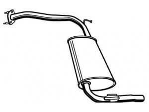 WALKER 21138 galinis duslintuvas 
 Išmetimo sistema -> Duslintuvas
B39440100, B39440100A, B39440100B