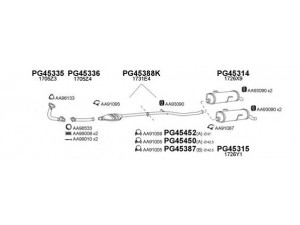 VENEPORTE 450035 išmetimo sistema 
 Išmetimo sistema -> Išmetimo sistema, visa