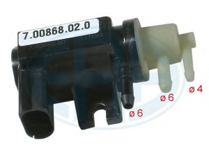 ERA 555171 ERG vožtuvas 
 Kuro mišinio formavimas -> Išmetimo emisijos valdymas -> Išmetamųjų dujų recirkuliacija -> EGR vožtuvas/įsiurbimo kolektorius
1J0 906 627 B, 1K0 906 627 A