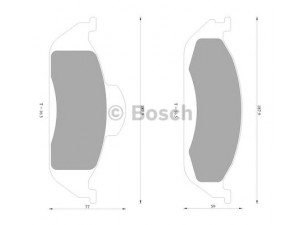 BOSCH 0 986 AB4 631 stabdžių trinkelių rinkinys, diskinis stabdys
163 420 00 20, 163 420 03 20, 163 420 12 20
