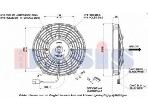 AKS DASIS 870237N pūtiklis, oro kondicionierius