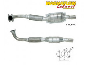 MAGNAFLOW 79203D katalizatoriaus keitiklis 
 Išmetimo sistema -> Katalizatoriaus keitiklis
8602969