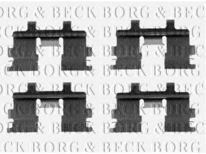 BORG & BECK BBK1142 priedų komplektas, diskinių stabdžių trinkelės 
 Stabdžių sistema -> Diskinis stabdys -> Stabdžių dalys/priedai