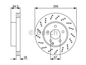 BOSCH 0 986 479 331 stabdžių diskas 
 Dviratė transporto priemonės -> Stabdžių sistema -> Stabdžių diskai / priedai
197 423 01 12, 204 421 09 12, 204 421 28 12