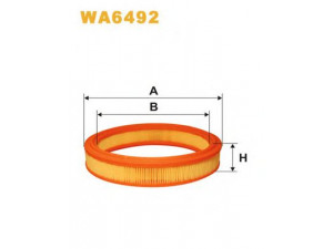 WIX FILTERS WA6492 oro filtras 
 Filtrai -> Oro filtras
349, B60323603, B603236039A, PC1044