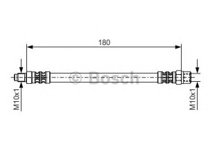 BOSCH 1 987 476 302 stabdžių žarnelė 
 Stabdžių sistema -> Stabdžių žarnelės
4A0 611 775 B, 4A0 611 755 B, 4A0 611 775 B