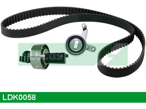 LUCAS ENGINE DRIVE LDK0058 paskirstymo diržo komplektas 
 Techninės priežiūros dalys -> Papildomas remontas