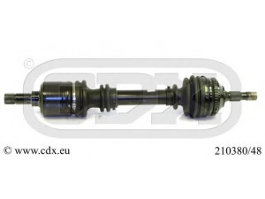CDX 210380/48 kardaninis velenas 
 Ratų pavara -> Kardaninis velenas