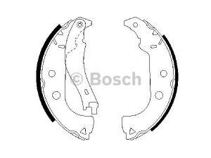 BOSCH 0 986 487 629 stabdžių trinkelių komplektas 
 Techninės priežiūros dalys -> Papildomas remontas
7081832, 77362453, 77362756, 77362756