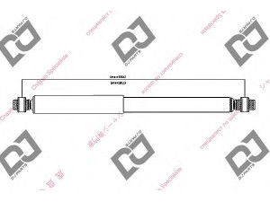 DJ PARTS DS1335GT amortizatorius 
 Pakaba -> Amortizatorius
4853197206, 4853197227, 4853197231
